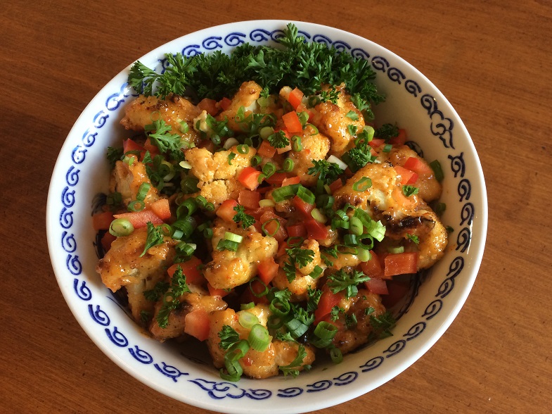 bang bang cauliflower bowl