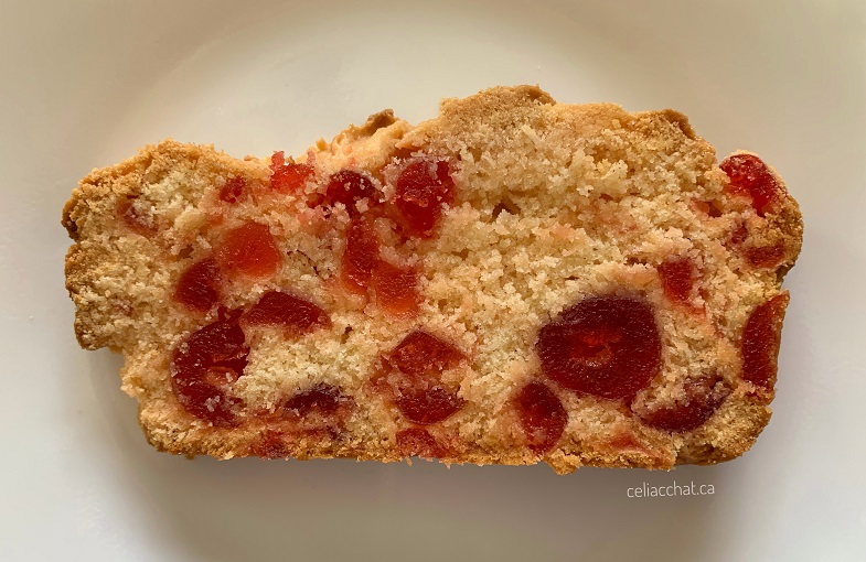 slice of cherry loaf