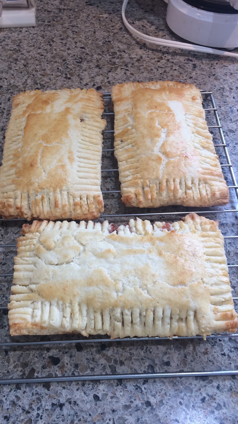 gf poptarts on cooling tray