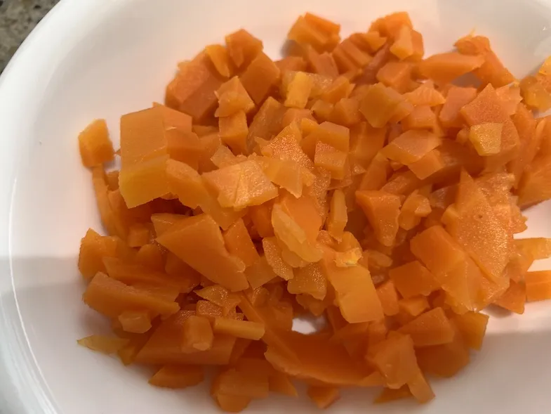 carrots in a bowl