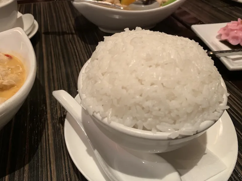 coconut steamed rice