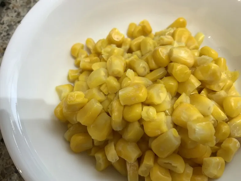 corn in a bowl