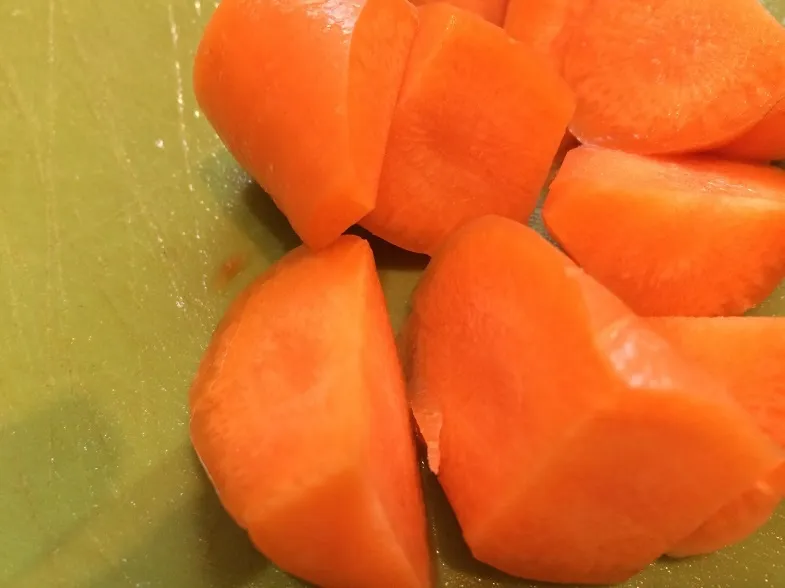 cut carrots