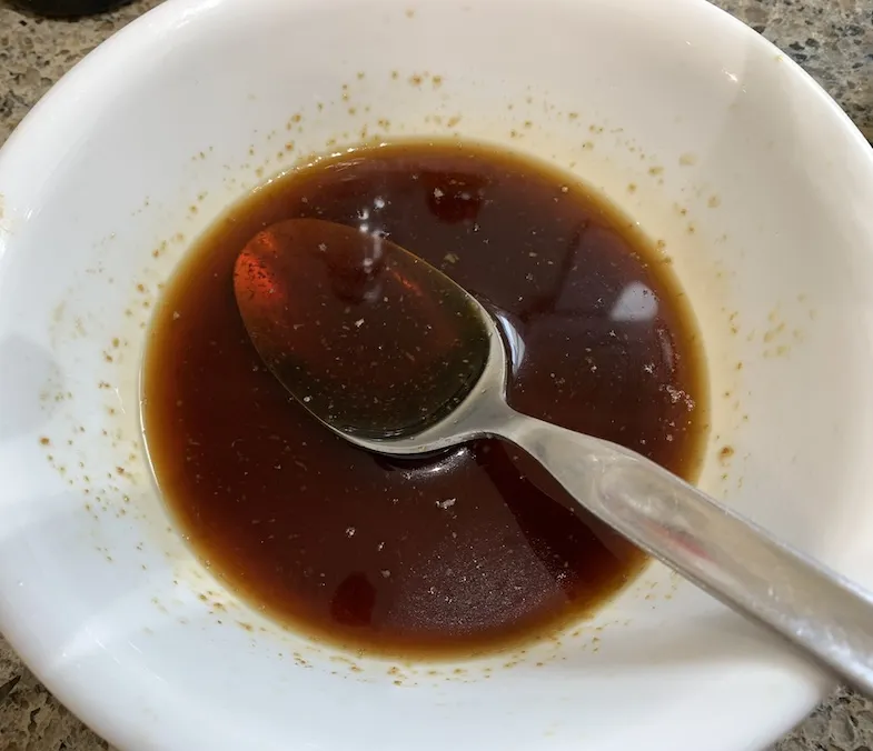 gluten free sauce for yaki nasu (baked eggplant) 