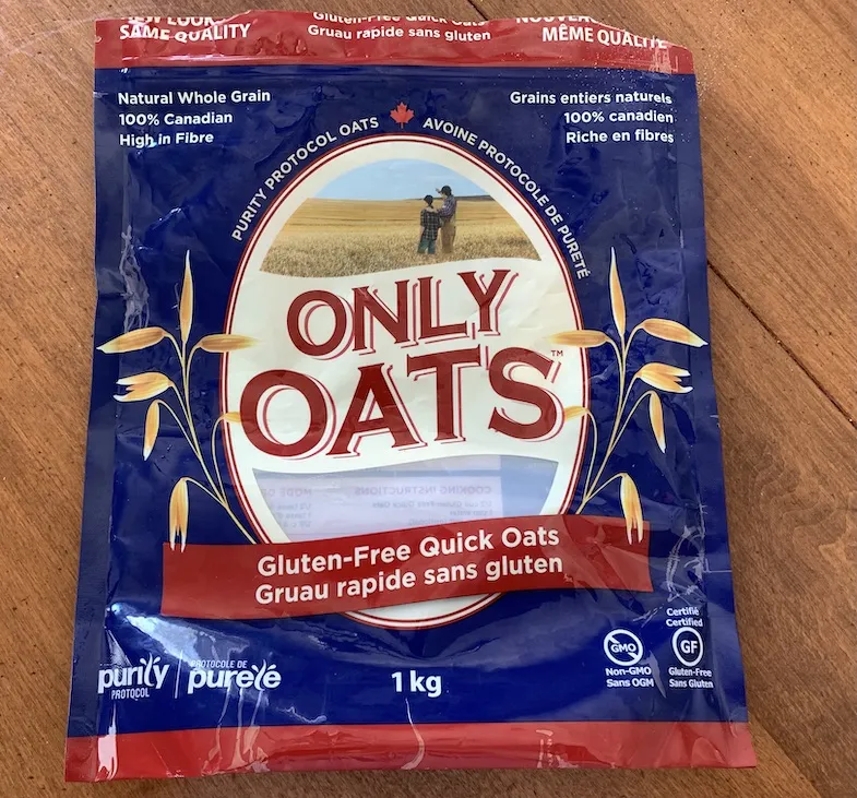 Gluten-Free Only Oats Package