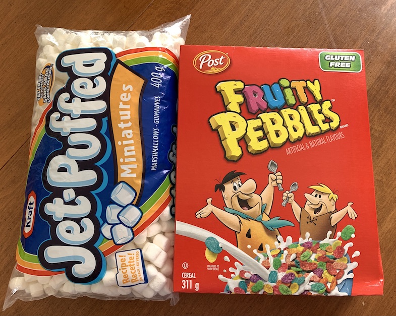 fruity pebbles marshmallow squares ingredients