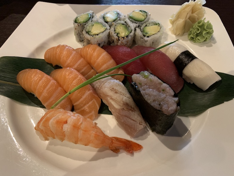 sushi at Momiji Bar & Grill