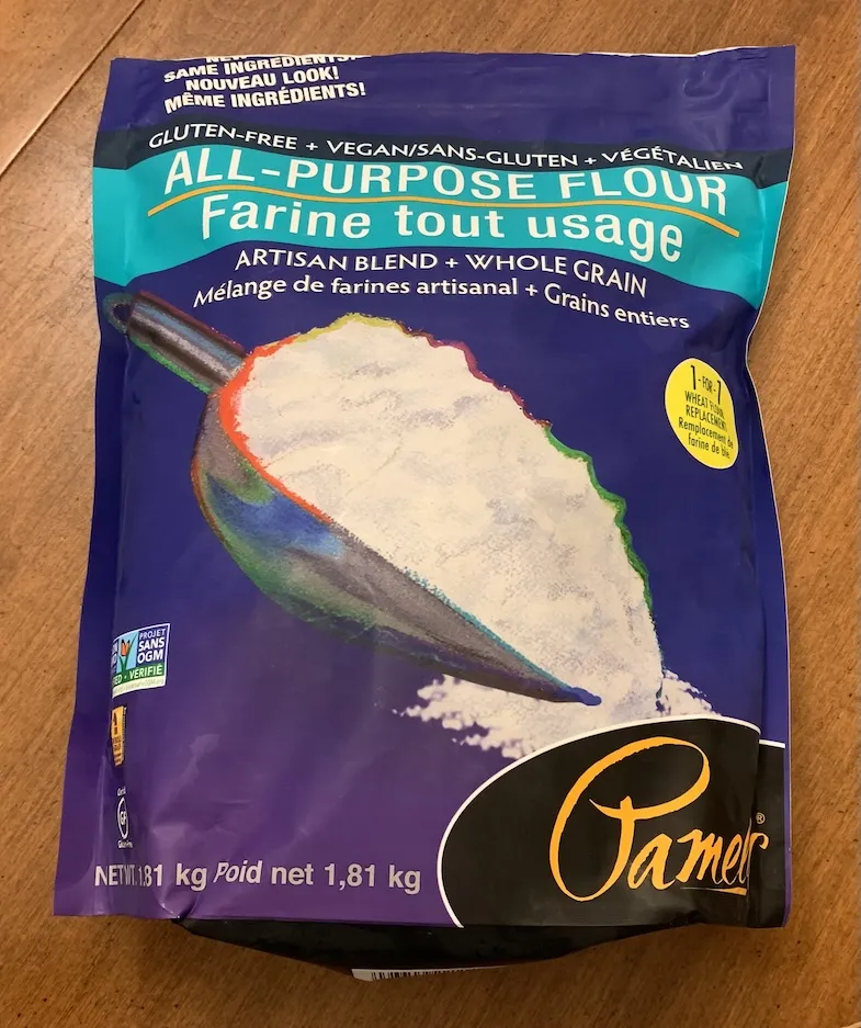 Package of Pamela's gluten-free flour