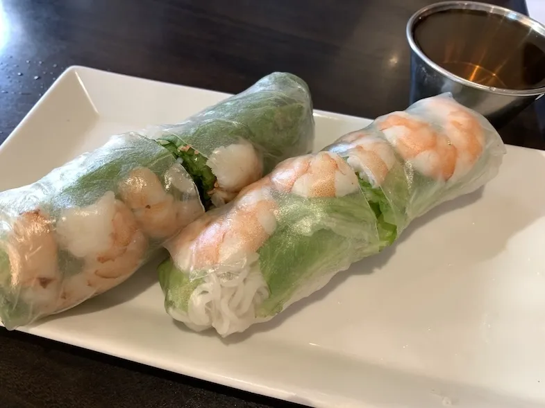 Shrimp Salad Rolls