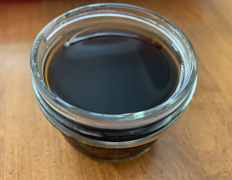 tsuyu gluten-free sauce in a jar