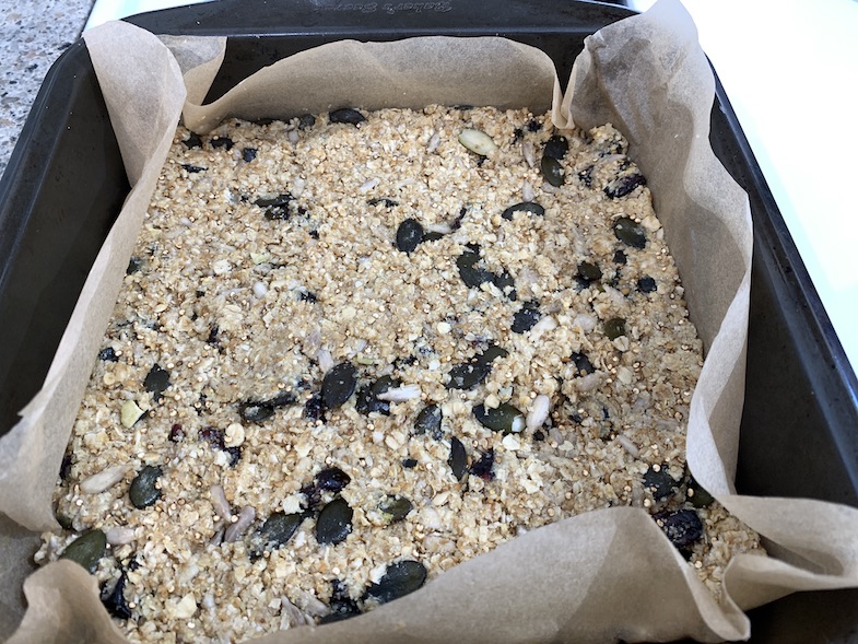 unbaked granola bars