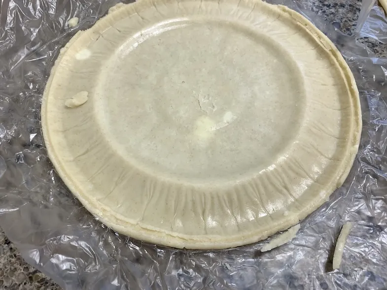 Wendel's gluten-free pie crust thawing